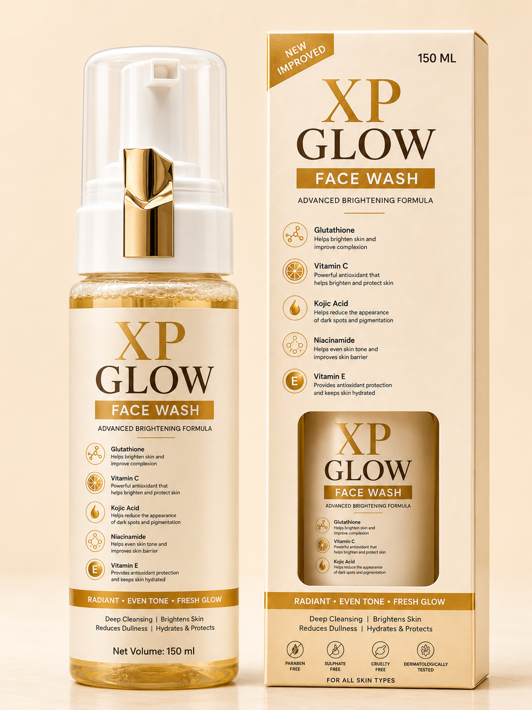 XP GLOW FACE WASH